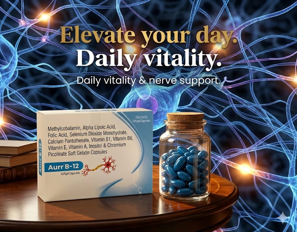 AURR B-12 Daily vitality and nerve support